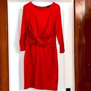 Inc cross front sheath dress!